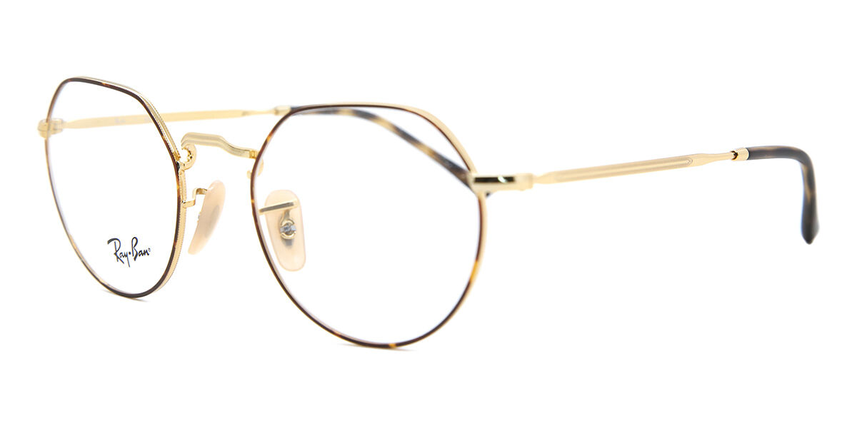 Ray-Ban RX6465 Jack 2945 Havana Gold Eyeglasses | SmartBuyGlasses US