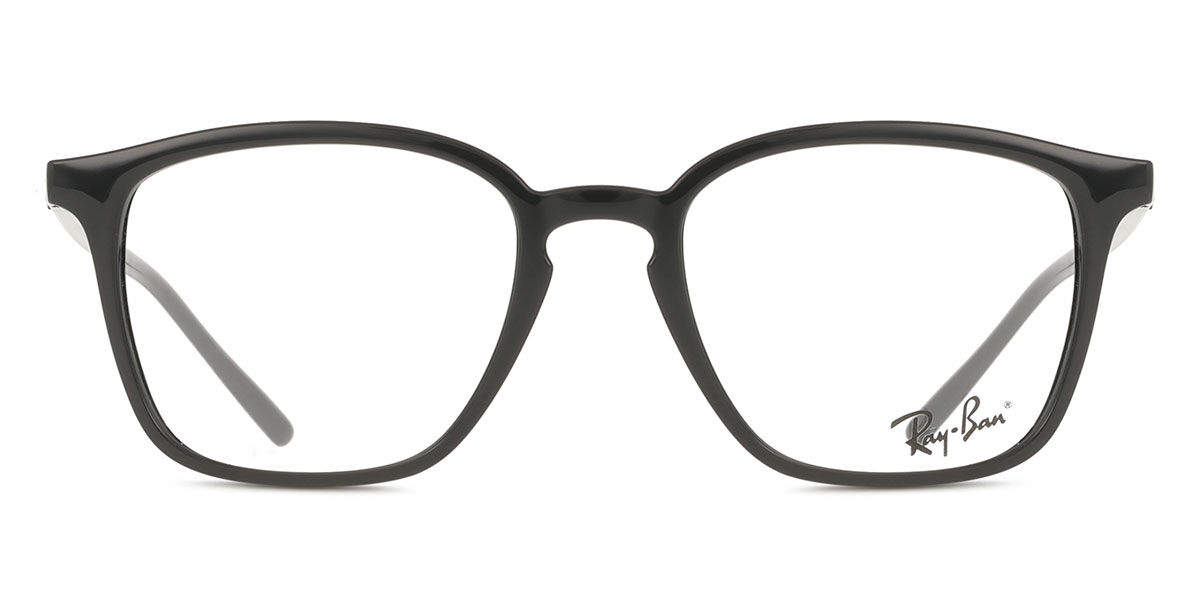 Ray-Ban Mannelijk Zwart Rx7185 2000 E Heren Bril