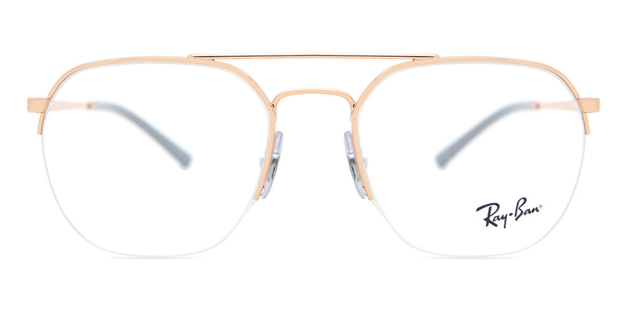 Ray-Ban RX6444 3094 Eyeglasses in Rose Gold | SmartBuyGlasses USA