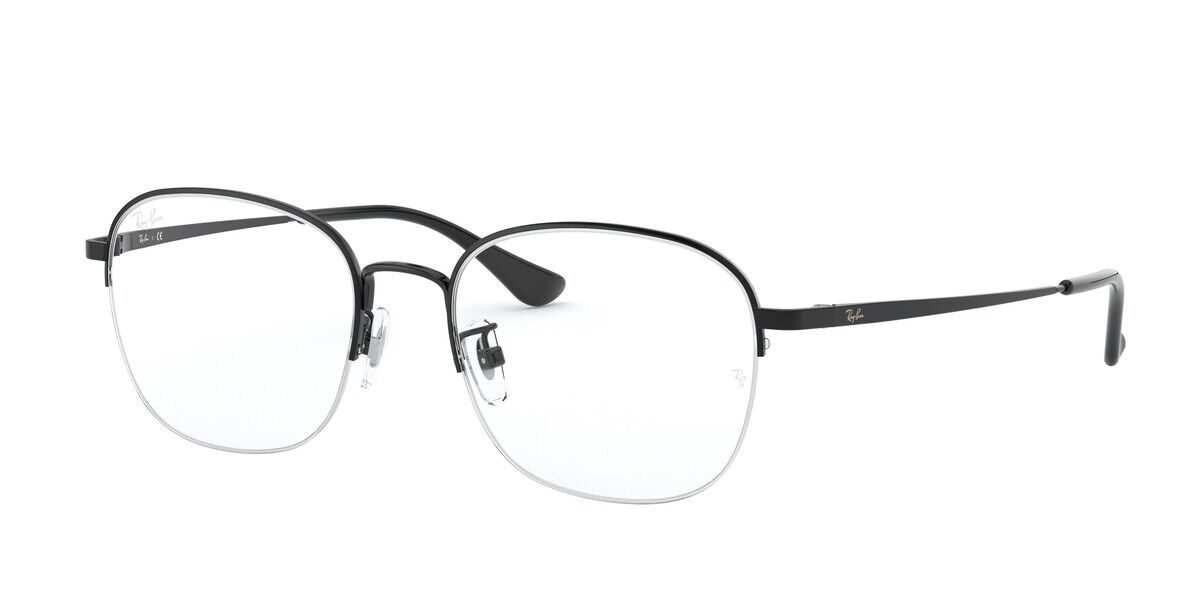 Ray-Ban RX6458D Asian Fit 2509 Eyeglasses in Black | SmartBuyGlasses USA
