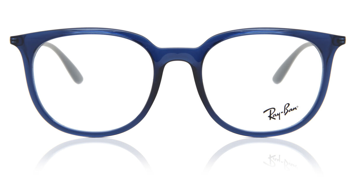 Ray-Ban RX7190 8084 Transparent Blue メガネ | SmartBuyGlasses JP