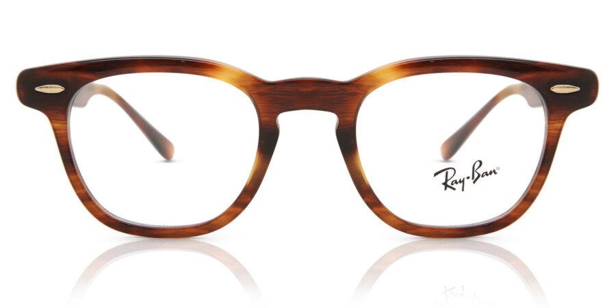Ray-Ban RX5398 Hawkeye 2144 Glasses Striped Havana | SmartBuyGlasses UK