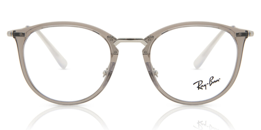 Ray-Ban RX7140 8125 Eyeglasses in Transparent Grey | SmartBuyGlasses USA