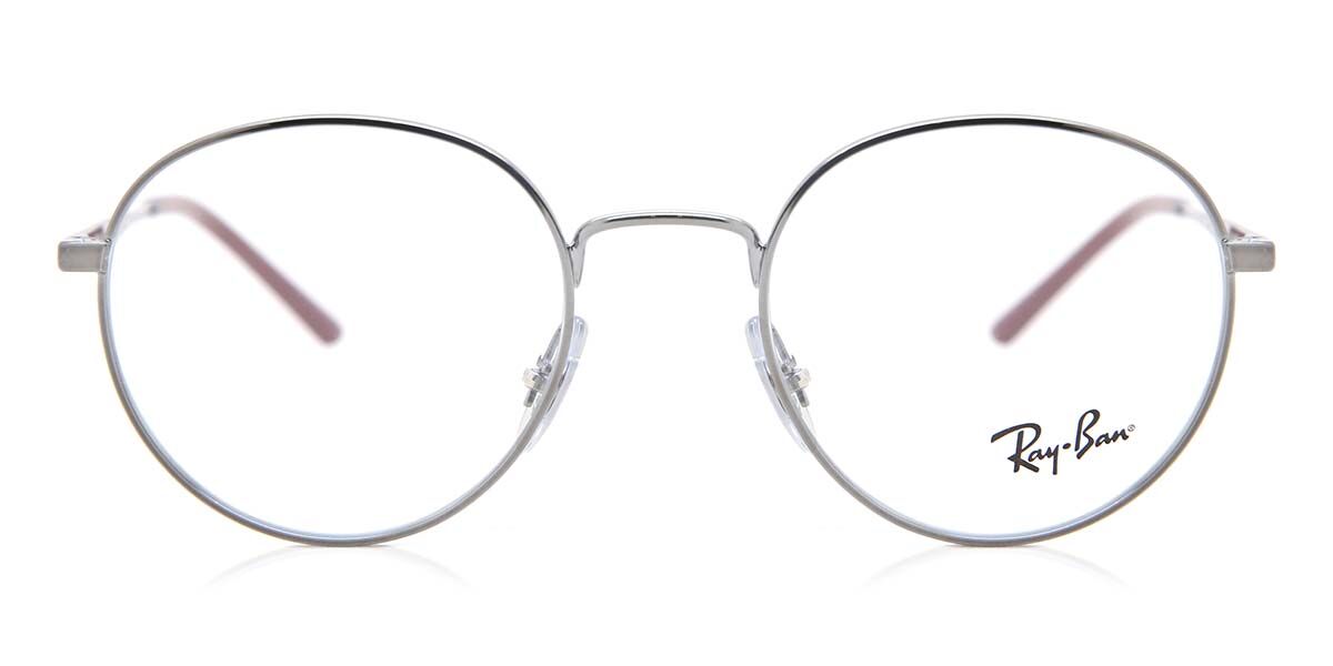 Photos - Glasses & Contact Lenses Ray-Ban RX3681V 2502 Men's Eyeglasses Gunmetal Size 50 (Frame Only 