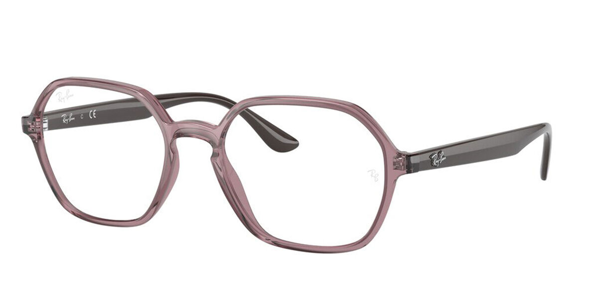 Ray-Ban RX4361VF Asian Fit 8139 Eyeglasses in Transparent Violet ...