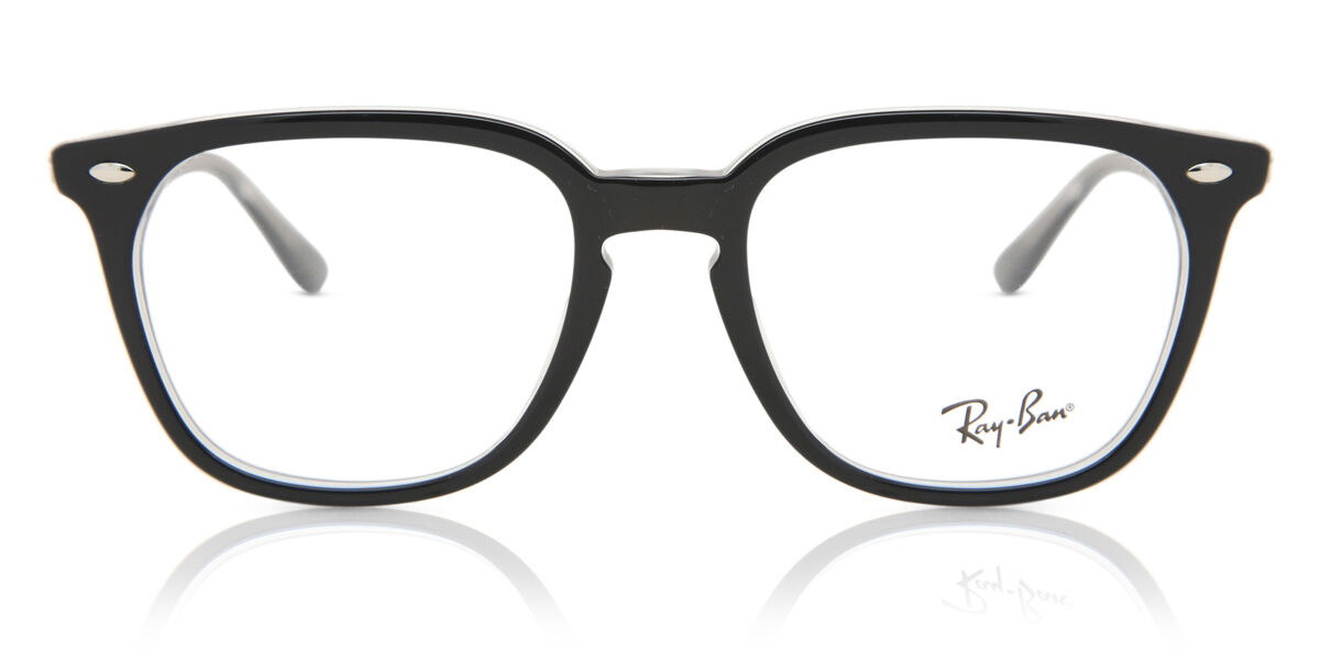 Ray-Ban RX4362V 2034 Eyeglasses in Shiny Black | SmartBuyGlasses USA