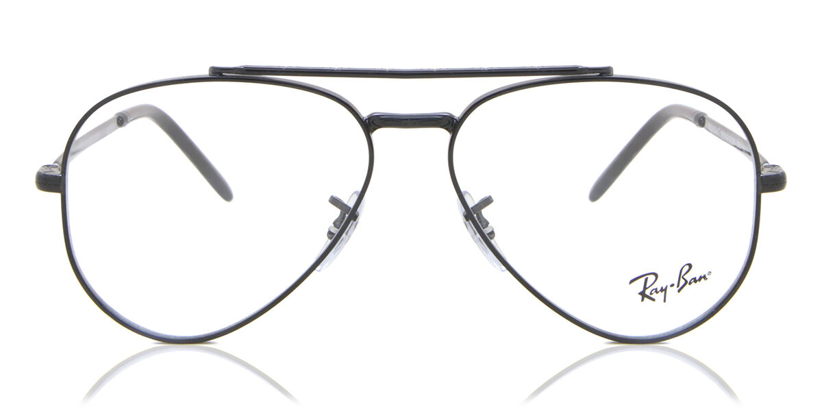 Photos - Glasses & Contact Lenses Ray-Ban RX3625V 2509 Men's Eyeglasses Black Size 55   (Frame Only)