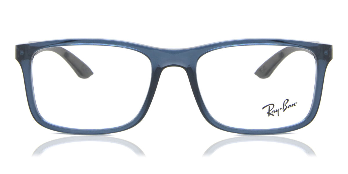 Ray-ban Rx8908 5719 Eyeglasses In Transparent Blue 