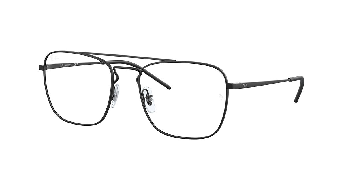 Photos - Glasses & Contact Lenses Ray-Ban RB3588 9014M3 Men's Eyeglasses Black Size 55  (Frame Only)