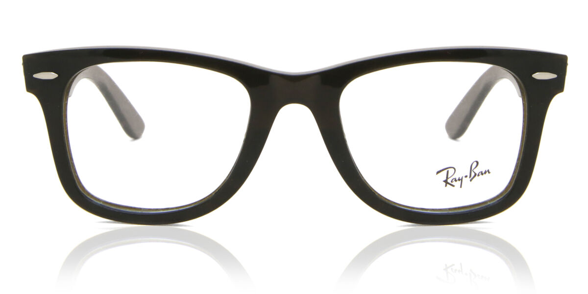 Photos - Glasses & Contact Lenses Ray-Ban RX4340V Wayfarer Ease 8224 Men's Eyeglasses Green Size 50 