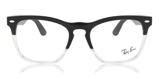 Ray-Ban RX4487V Steve 8193 Black on Clear Eyeglasses  display picture 2