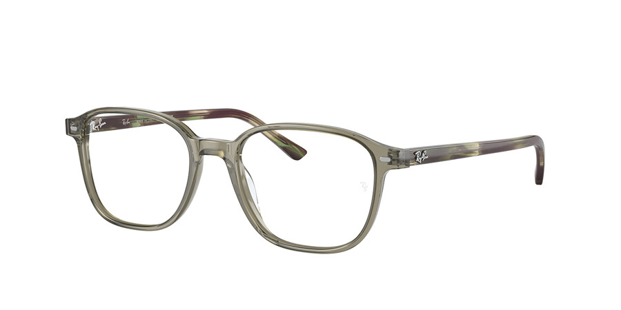 Ray Ban RX5393 Leonard 8178 Eyeglasses in Transparent Green |  SmartBuyGlasses USA