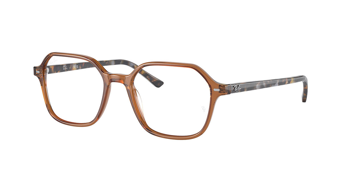 Ray-Ban RX5394 John 8227 Transparent Brown メガネ | SmartBuyGlasses JP