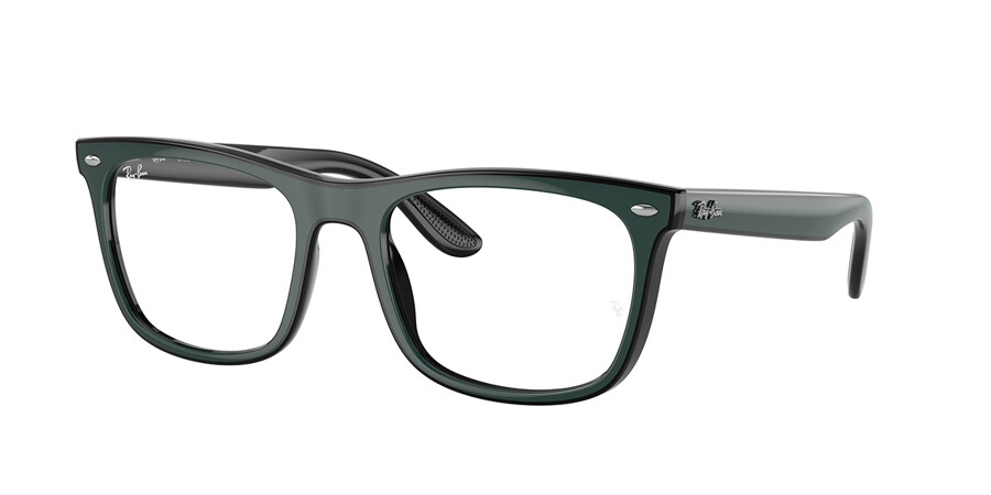 Ray Ban RX7209 8214 Glasses Green Black | SmartBuyGlasses India