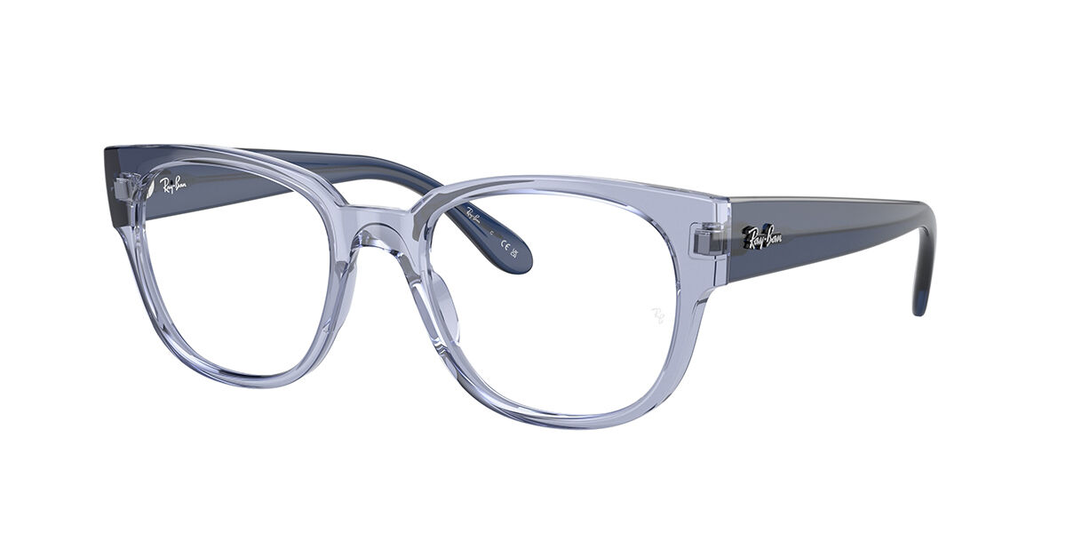 Ray Ban RX7211 8204 Eyeglasses in Transparent Light Purple