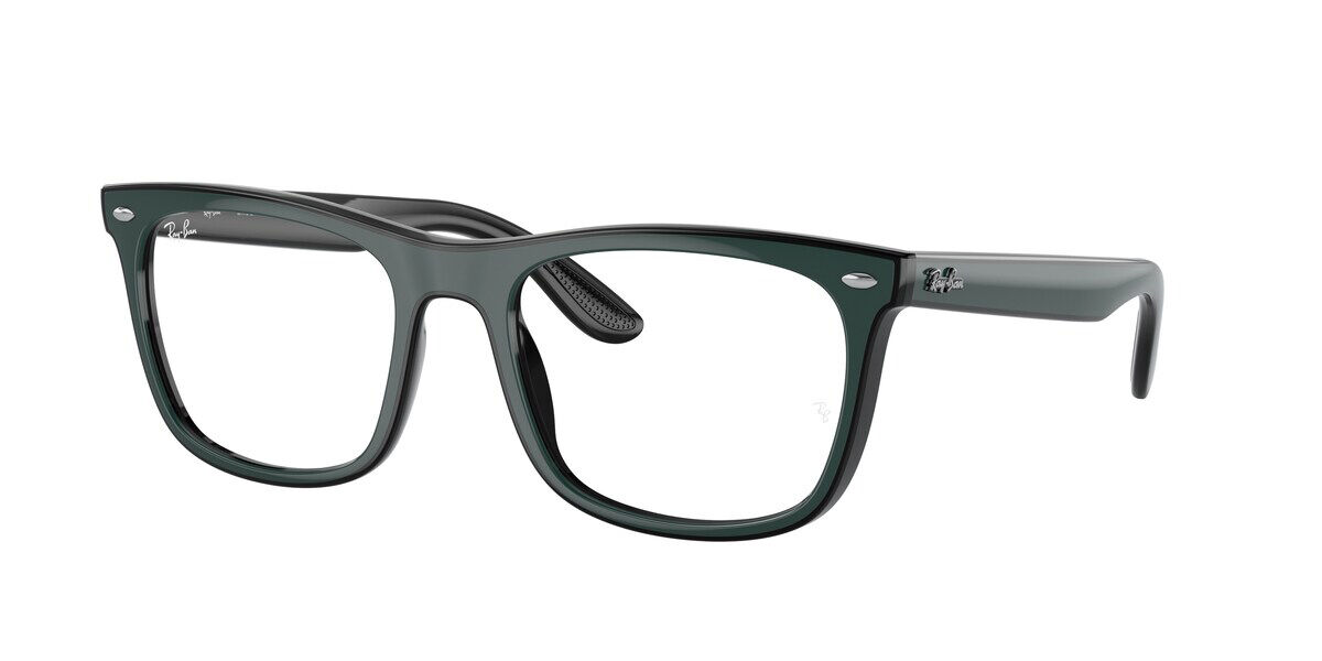 Ray Ban RX7209F Asian Fit 8214 Glasses Green | SmartBuyGlasses UK