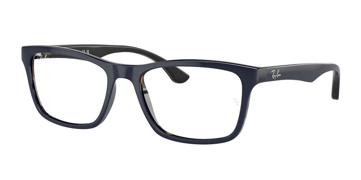 RayBan RX5279 8283 Eyeglasses in Blue on Tortoise SmartBuyGlasses USA