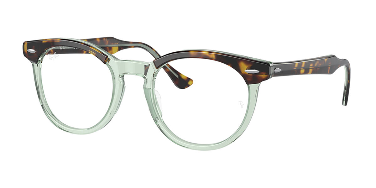 Ray-Ban RX5598 Eagleeye 8249 Glasses Tortoise on Transparent Green ...