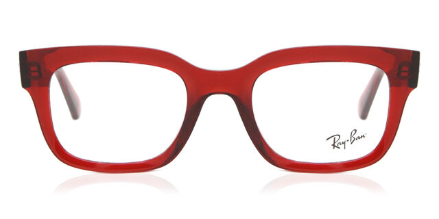 Ray-Ban RX7217 Chad 8265 Transparent Red Eyeglasses  display picture 1