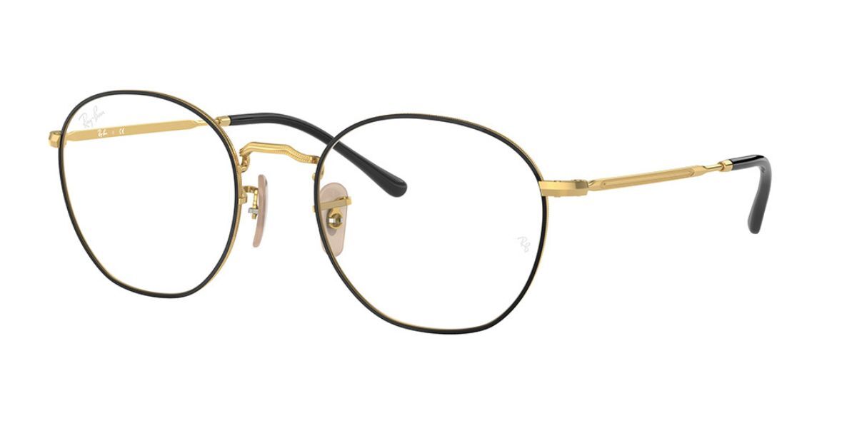 Ray-Ban RX6472 Rob 2991 Glasses Black on Gold | SmartBuyGlasses New Zealand