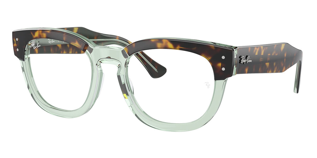 Photos - Glasses & Contact Lenses Ray-Ban RX0298V Mega Hawkeye 8249 Men's Eyeglasses Green Size 50 ( 