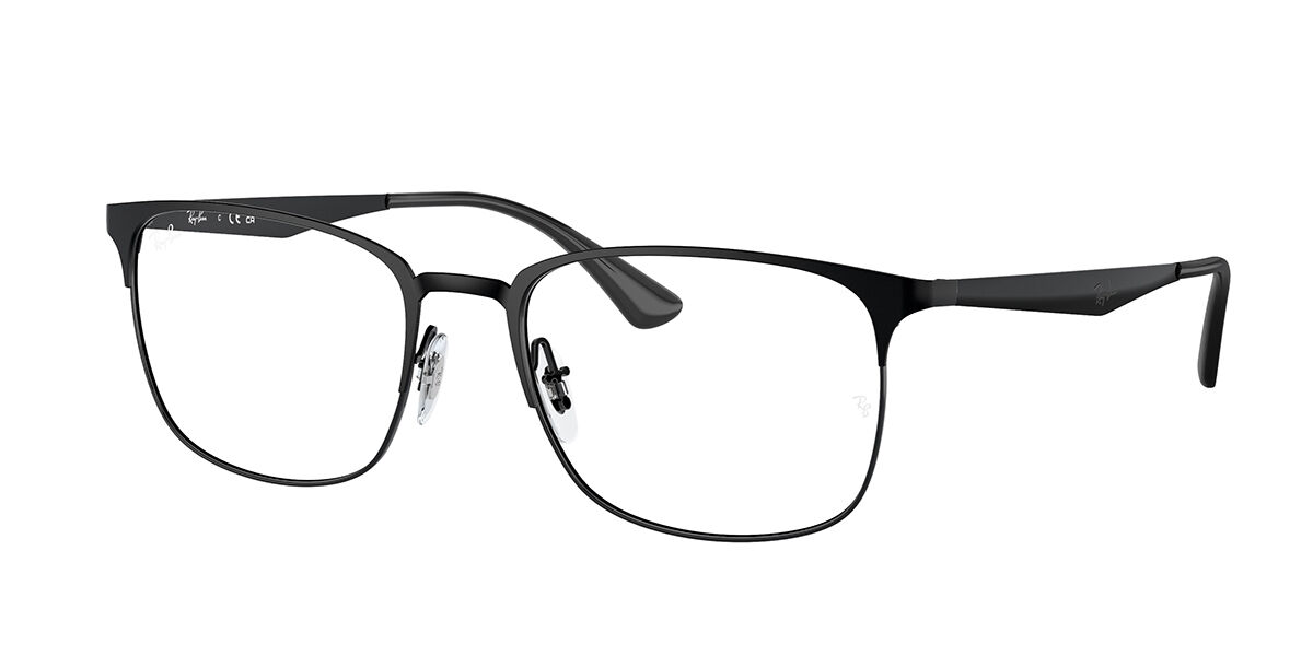Photos - Glasses & Contact Lenses Ray-Ban RX6421 2904 Men's Eyeglasses Black Size 54   (Frame Only)