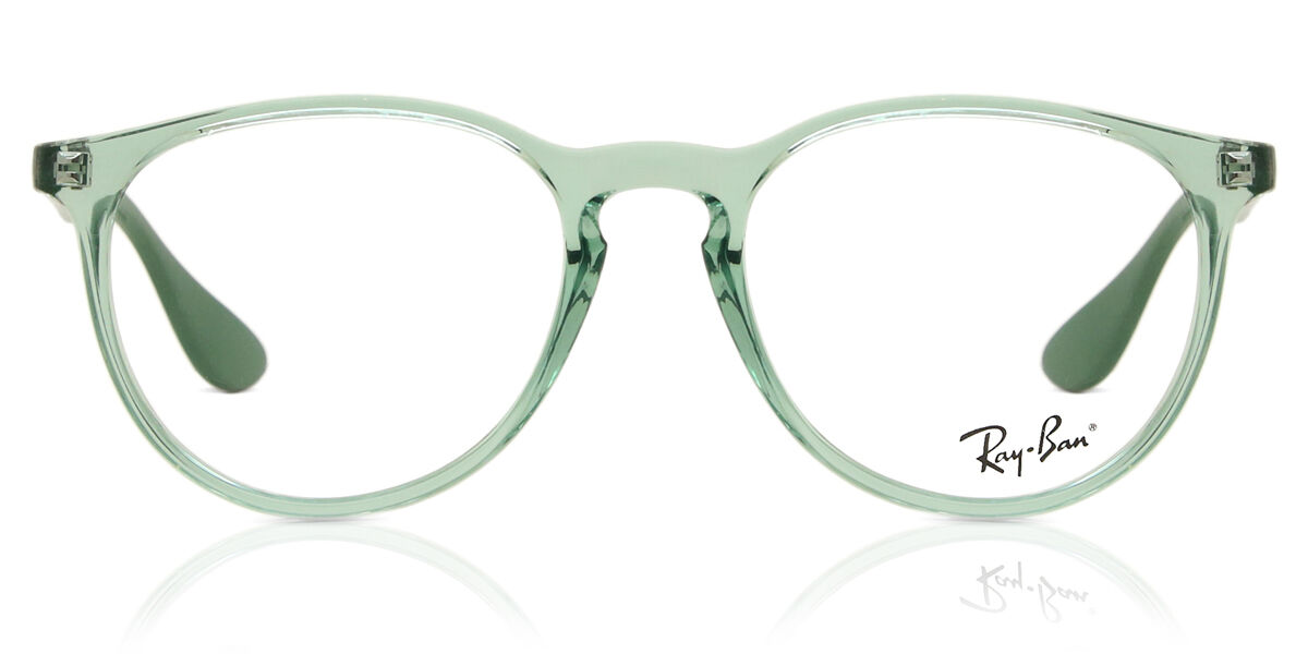 Photos - Glasses & Contact Lenses Ray-Ban RX7046 Erika 8340 Women's Eyeglasses Green Size 51 (Frame 