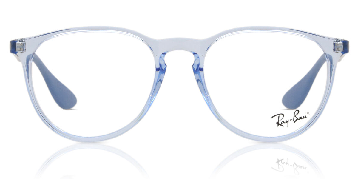 Photos - Glasses & Contact Lenses Ray-Ban RX7046 Erika 8341 Women's Eyeglasses Blue Size 51 (Frame O 