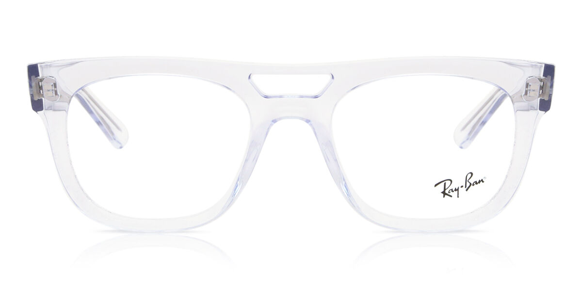 Photos - Glasses & Contact Lenses Ray-Ban RX7226 Phil 8321 Men's Eyeglasses Clear Size 52 (Frame Onl 
