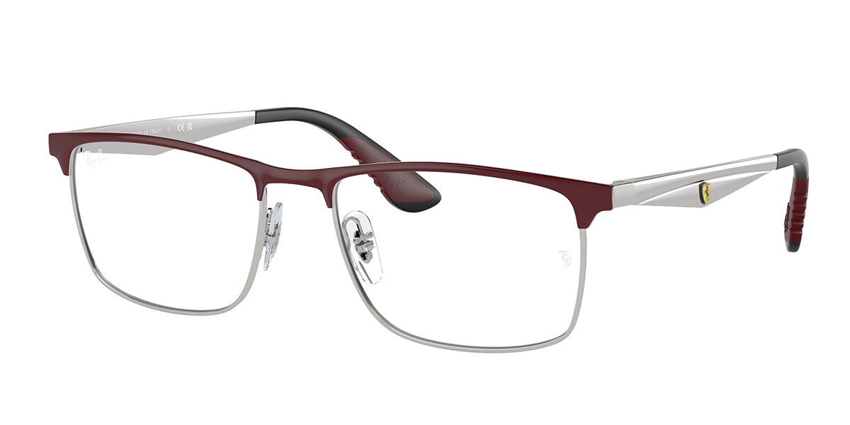 Photos - Glasses & Contact Lenses Ray-Ban RX6516M F090 Men's Eyeglasses Red Size 55  - B (Frame Only)