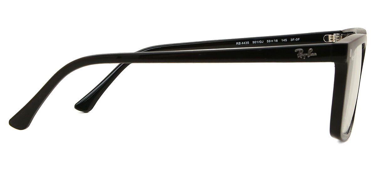 【Ray-Ban】 RB4435 901/GJ ◇サングラス Amazon.com: Ray-Ban RB4435 Rectangular Sunglasses, Black