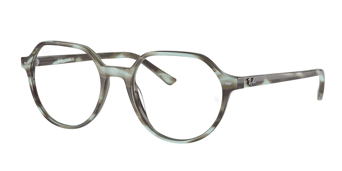 Photos - Glasses & Contact Lenses Ray-Ban RX5395 Thalia 8356 Men's Eyeglasses Green Size 49 (Frame O 