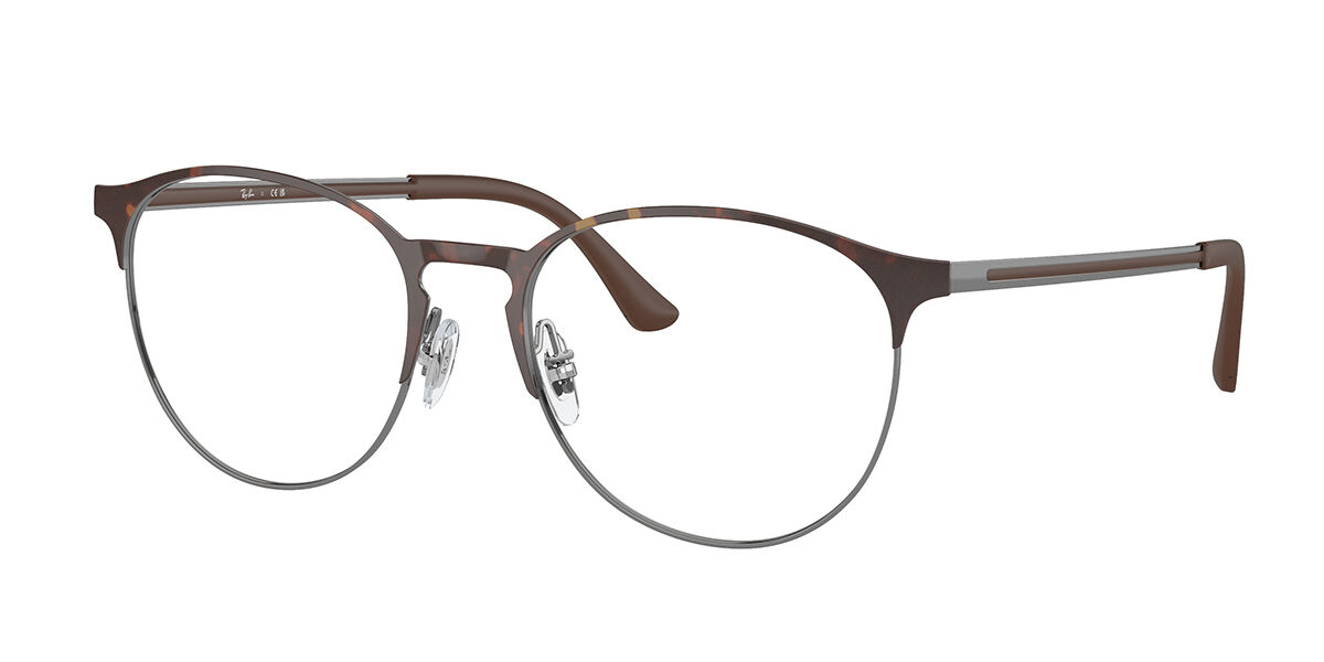 Photos - Glasses & Contact Lenses Ray-Ban RX6375 3172 Men's Eyeglasses Tortoiseshell Size 51 (Frame 