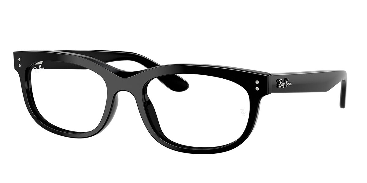 Ray-Ban RX5489F Balorette Asian Fit 2000 Men's Eyeglasses Black Size 54 (Frame Only) - Blue Light Block Available