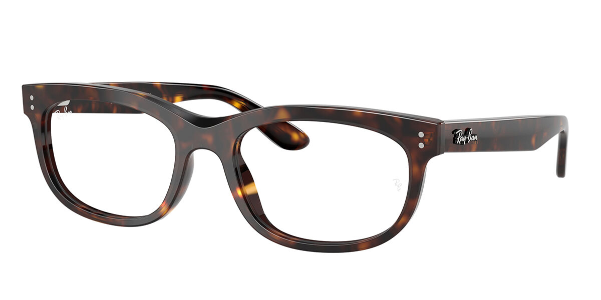 Ray-Ban RX5489F Balorette Asian Fit 2012 Men's Eyeglasses Tortoiseshell Size 54 (Frame Only) - Blue Light Block Available