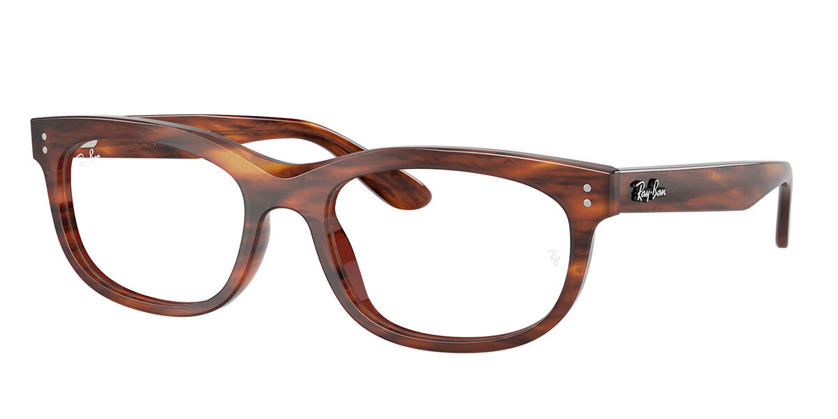 Ray-Ban RX5489F Balorette Asian Fit 2144 Men's Eyeglasses Tortoiseshell Size 54 (Frame Only) - Blue Light Block Available