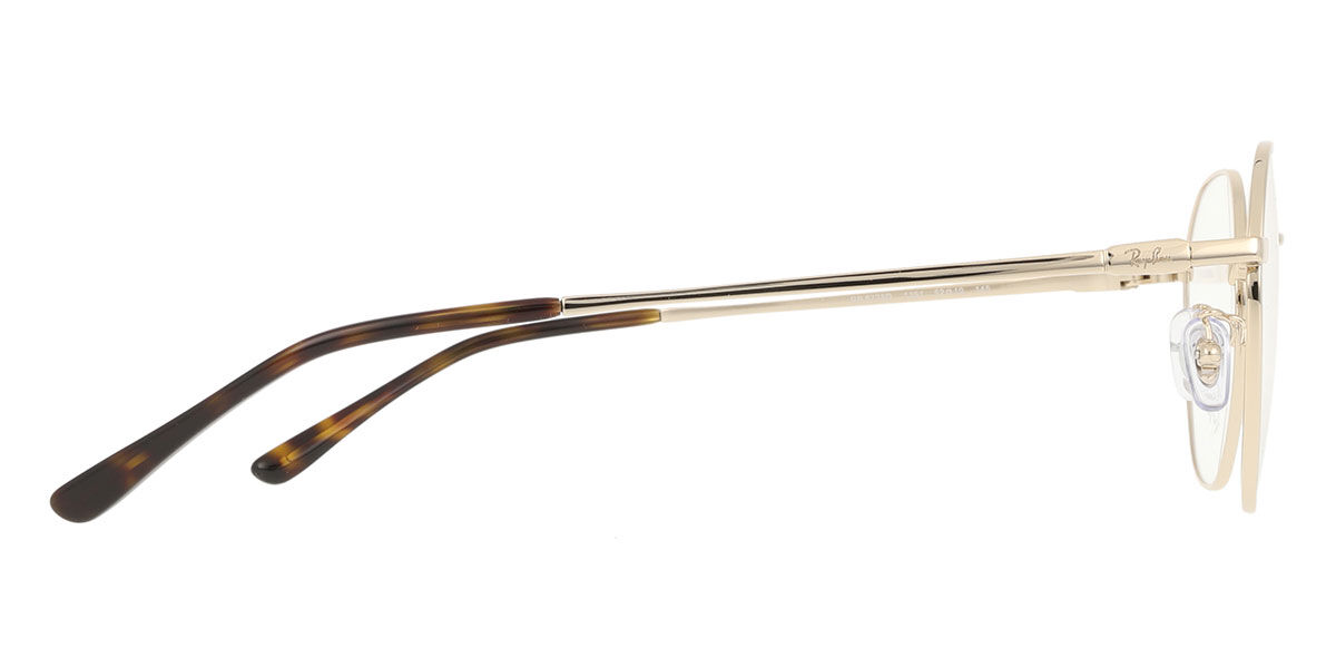 Ray-Ban RX8778D Asian Fit 1251 Pale Gold 眼鏡 | SmartBuyGlasses 日本