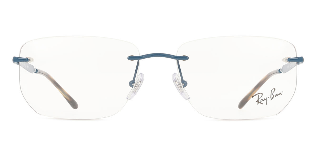 Ray-Ban Mannelijk Blauw Rx3768v 3203 E Heren Bril