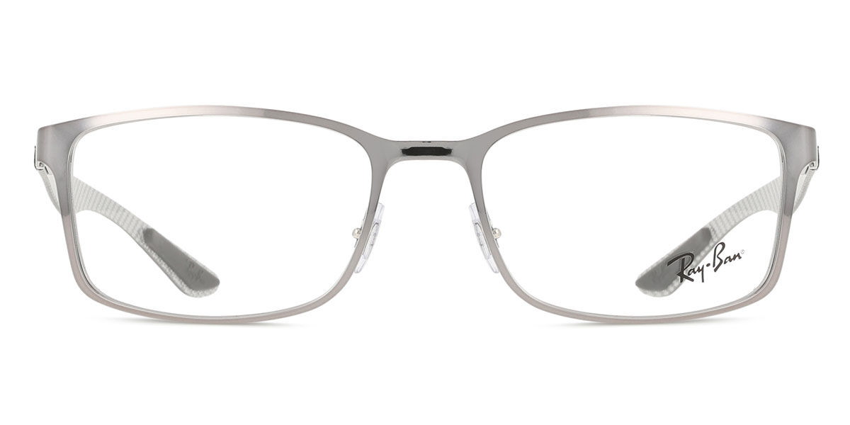 Ray-Ban Męski Gunmetal Rx8424 2502 55 Meskie Okulary Korekcyjne
