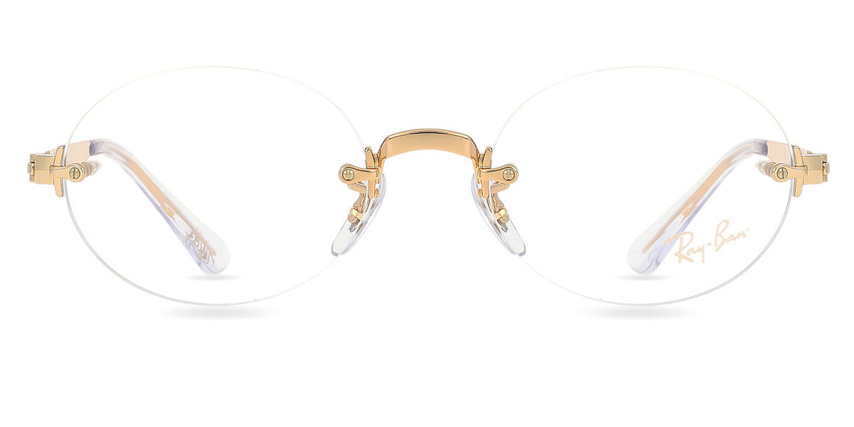 Ray-Ban Męski Arista Gold Rx3929v 2500 52 Meskie Okulary Korekcyjne