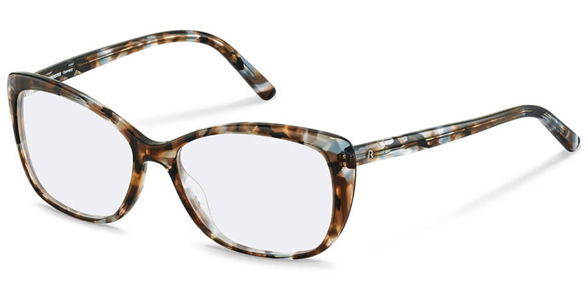 Rodenstock R5333 B Glasses Blue Brown Structured | VisionDirect Australia