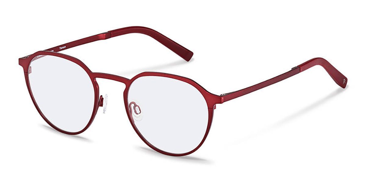 Rodenstock R7102 B000 49 Lentes Recetadas Para Hombre Rojos