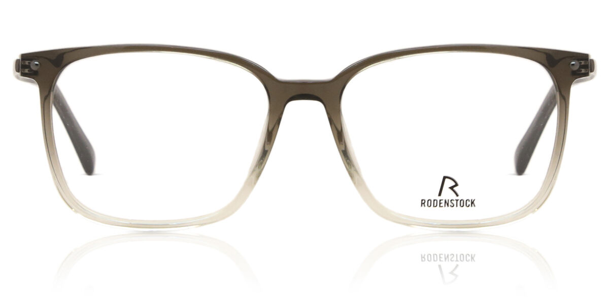 Rodenstock R5349 C000 53 Bruna Glasögon (Endast Båge) Män