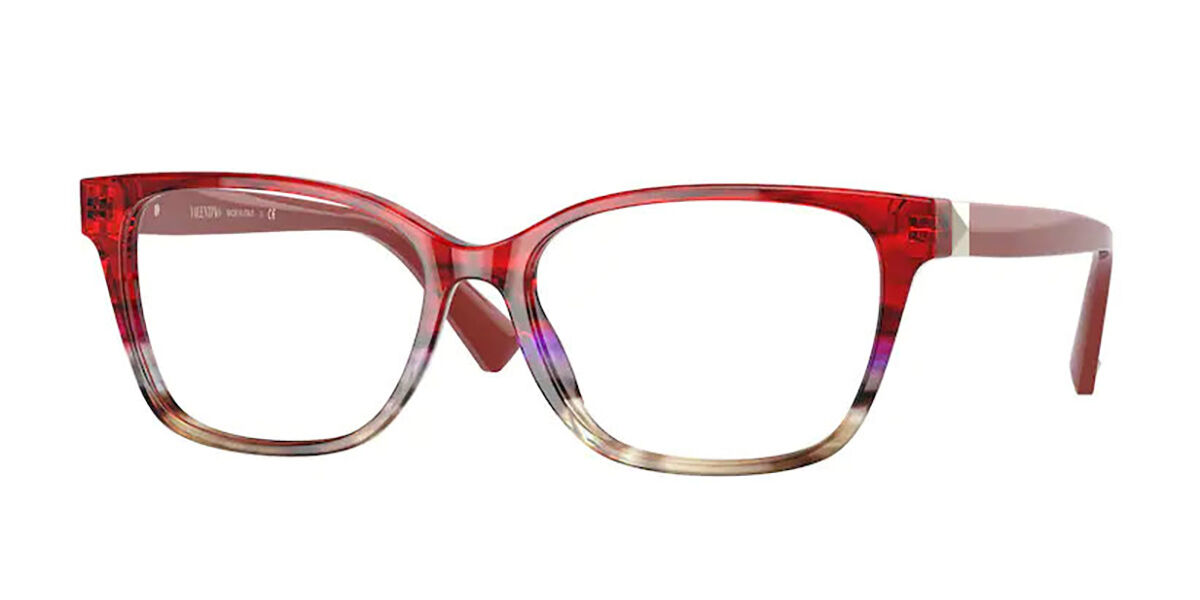 valentino red eyeglasses