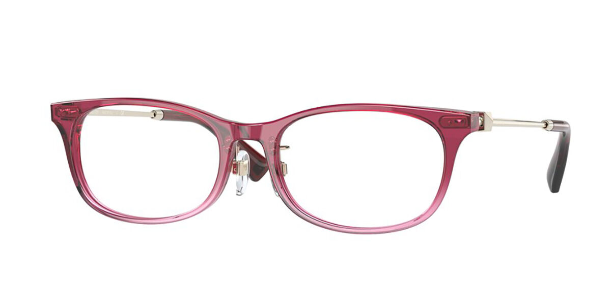 Valentino VA3053D Asian Fit 5197 Glasses Transparent Red | SmartBuyGlasses  UK