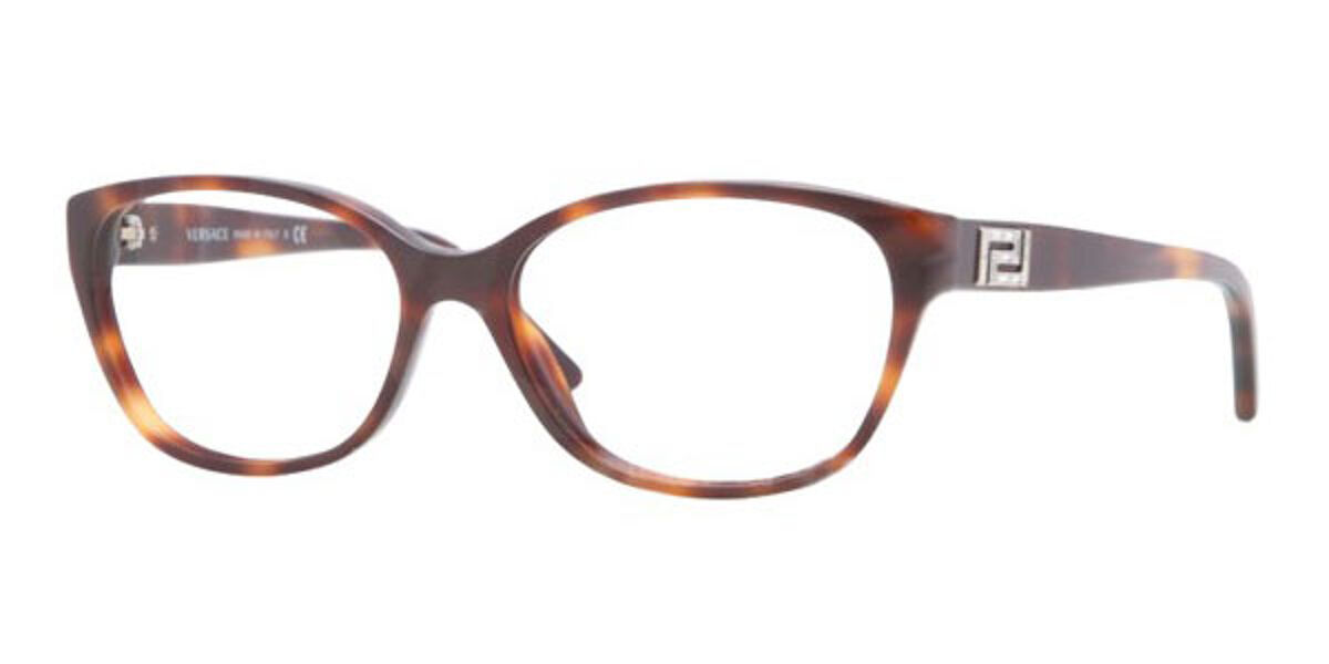 Versace VE3189B 5061 Eyeglasses in Havana | SmartBuyGlasses USA