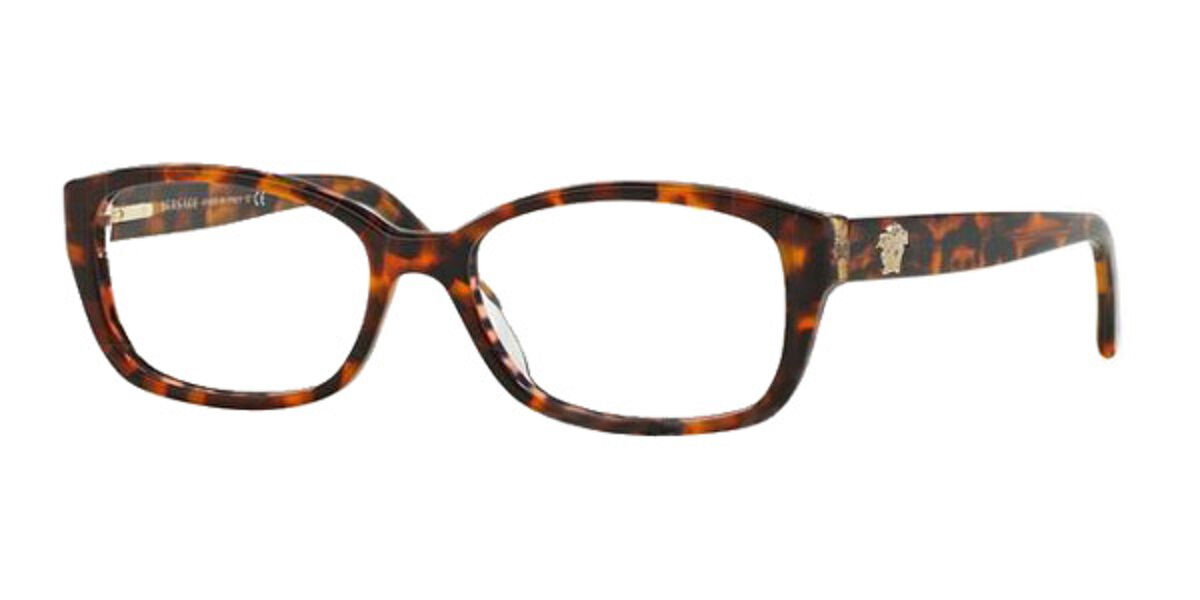 Versace VE3207 5116 Glasses Brown Havana | SmartBuyGlasses UK