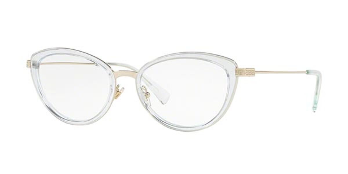 Versace VE1244 1405 Eyeglasses in Silver | SmartBuyGlasses USA