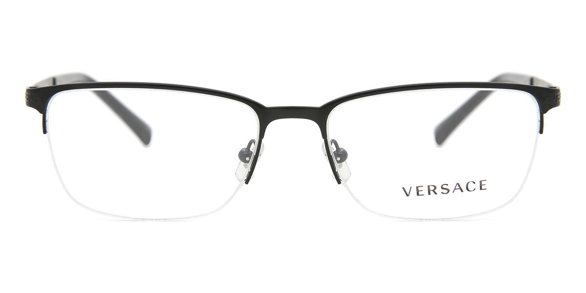 Versace VE1263 1009 Eyeglasses in Matte Black SmartBuyGlasses USA