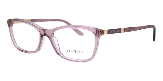 Versace VE3186 5279 Transparent Violet Eyeglasses  display picture 3